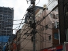Les poteaux électriques même à Tokyo.
